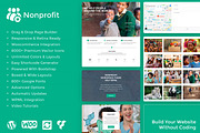 Nonprofit Charity WordPress Theme, a WordPress Template by Visualmodo (Thumbnail 1 of 23)