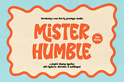Mister Humble | Playful Display, a Handwritten Font by gracetype_studio (Thumbnail 1 of 12)