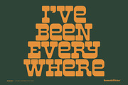 BONZANA - A Funky Western Style Font, a Slab Serif Font by Komet & Flicker (Thumbnail 2 of 12)