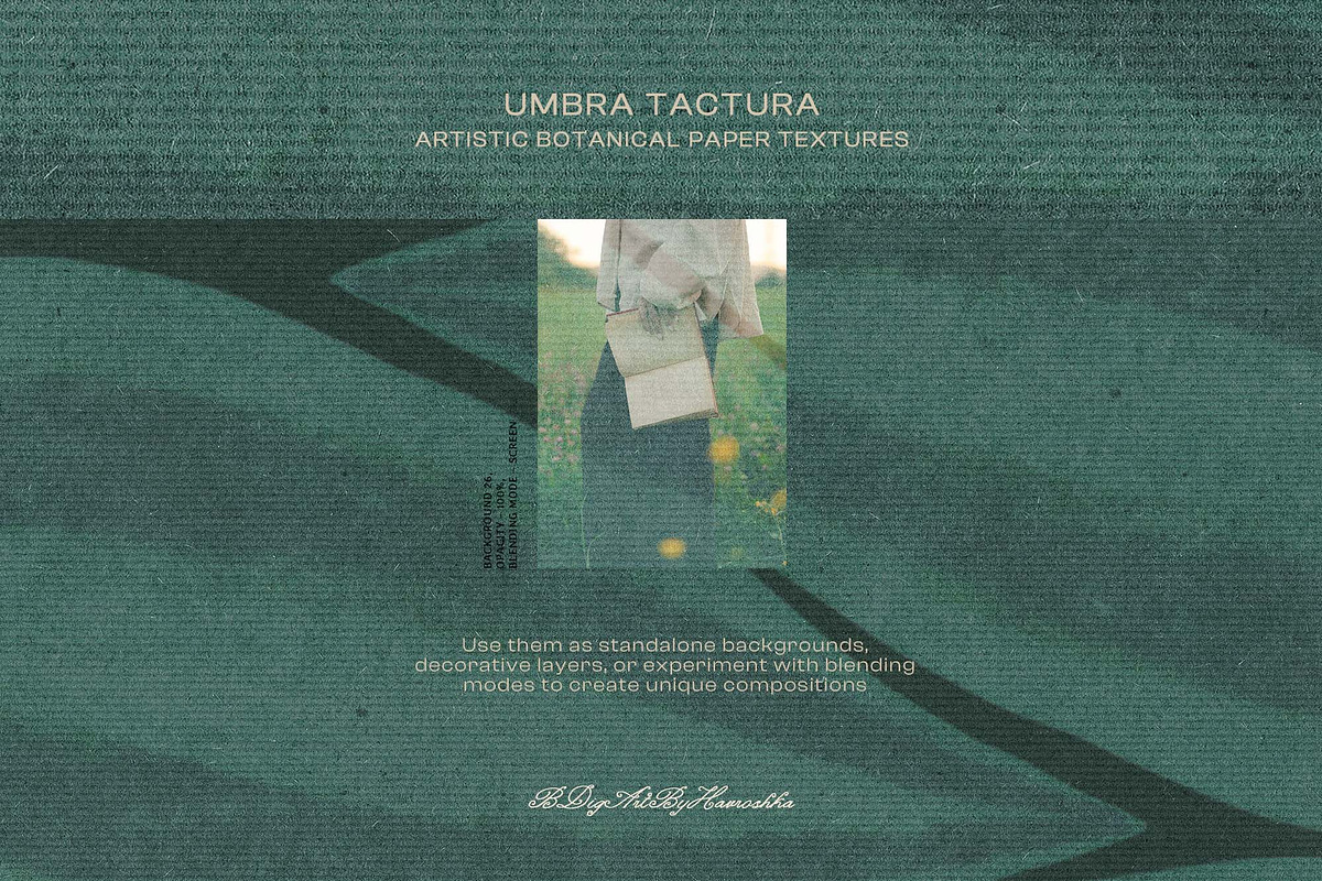 Umbra Tactura - Botanical Textures, a Background Graphic by DigARTbyHavroshka (Photo 6 of 11)