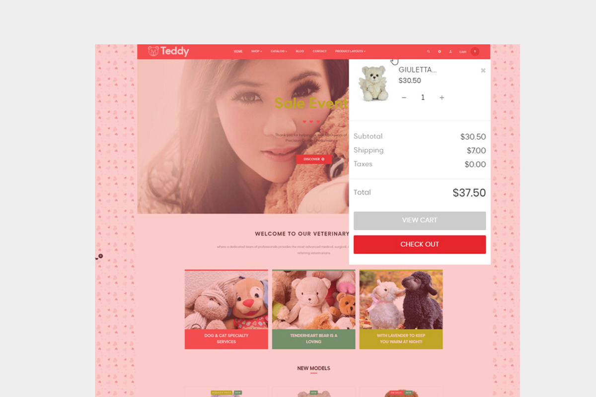 LEO TEDDY – KID TOY AND PET, a Bootstrap Template by LeoTheme (Photo 5 of 8)