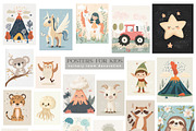 Cute Posters For Kids. Nursery Room., a Graphic by Designwork (Thumbnail 9 of 9)