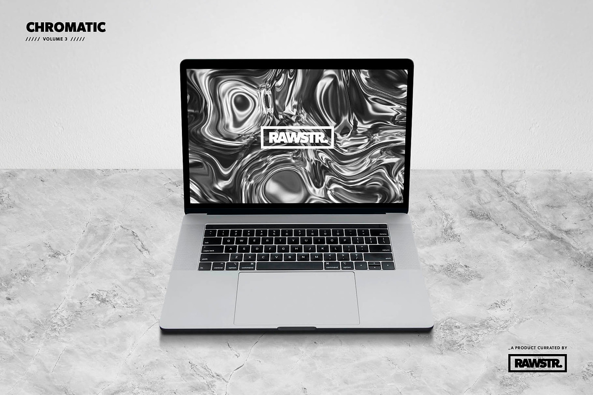 CHROMATIC - Liquid metal backgrounds, a Background Graphic by RAWSTR (Photo 12 of 12)