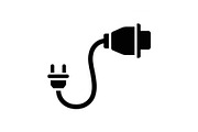 Electric Plug Connection Icons, a Graphic by hafijul (Thumbnail 8 of 15)