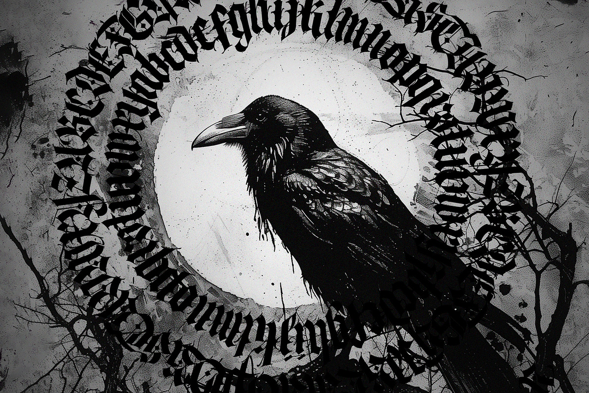 Gothic vector letters - 023, an Object Graphic by GeekClick (Photo 5 of 12)