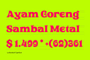 La Barokah - Retro Font, a Serif Font by Nirmana Visual (Thumbnail 2 of 7)