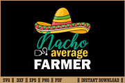 Nacho Average Farmer Cinco De Mayo, an Illustration by Handy Arts Studio (Thumbnail 1 of 3)