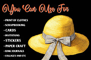 Yellow Patchwork Summer Clipart, an Illustration by CreationArt (Thumbnail 3 of 8)