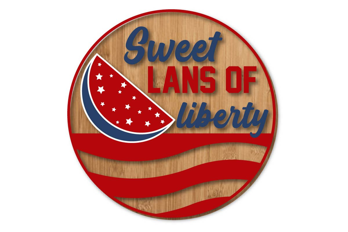 Patriotic Round Sign Cut File SVG, an Object Graphic by EllaMaiyaali (Photo 3 of 8)