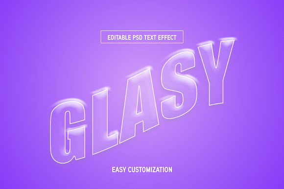 Glassy Luquid Bold Text Effect preview 3