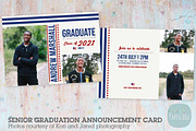 AG004 Senior Guy Graduation Card, a Card Template by Paper Lark (Thumbnail 2 of 2)