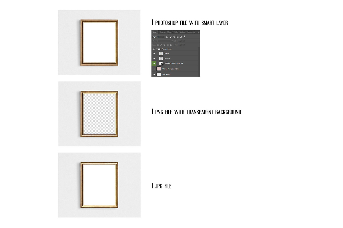 Isolated Old Frames Mockup, a Product Mockup by Dorado Stock (Photo 3 of 8)
