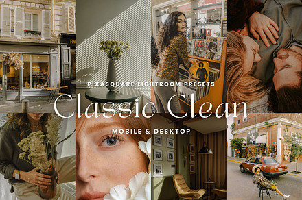 Classic Clean Lightroom Presets, a Preset Add-On by PixaSquare