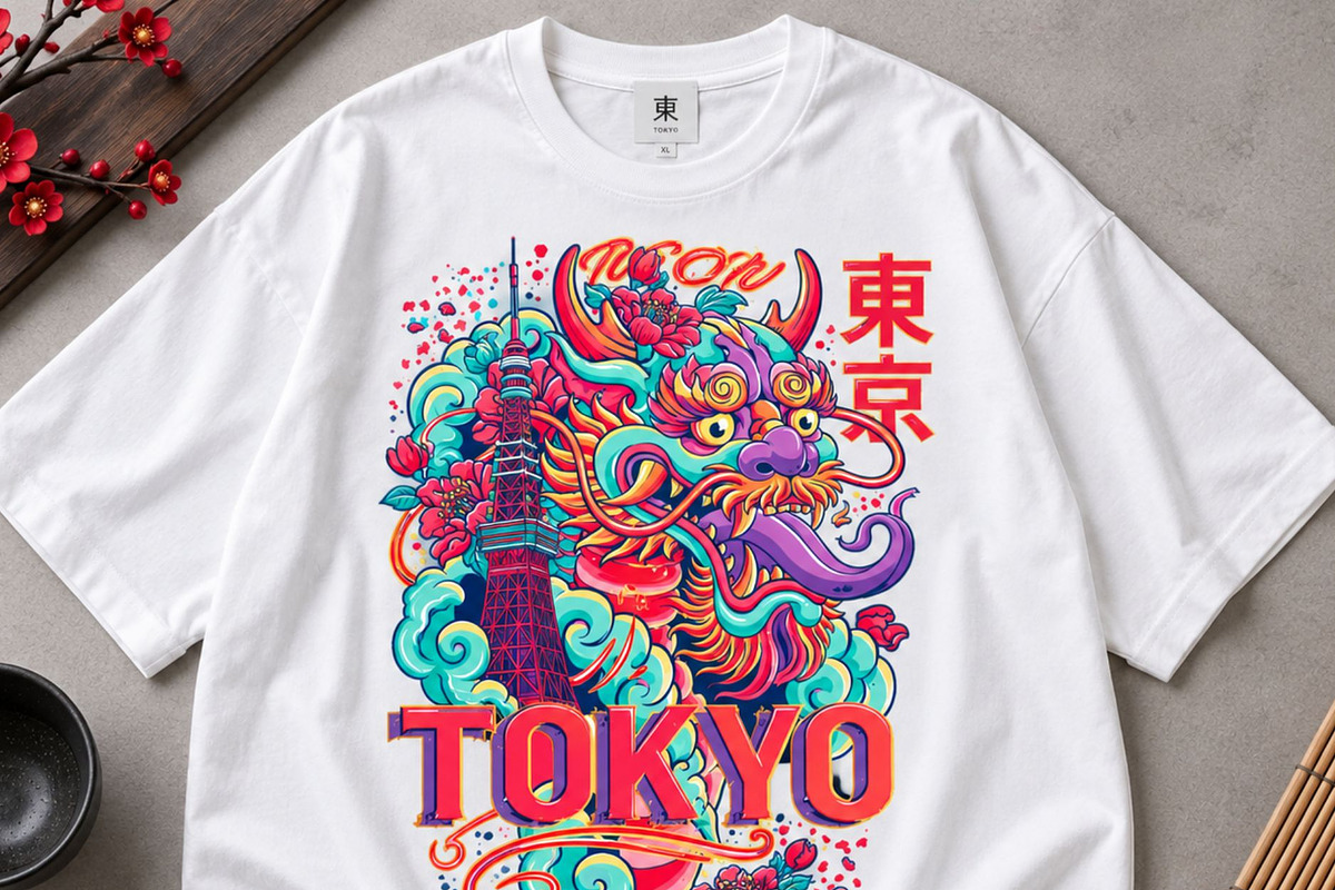 500+ Japanese T-Shirt Designs Bundle, a Decorative Illustration by Selenique Studio (Photo 8 of 16)