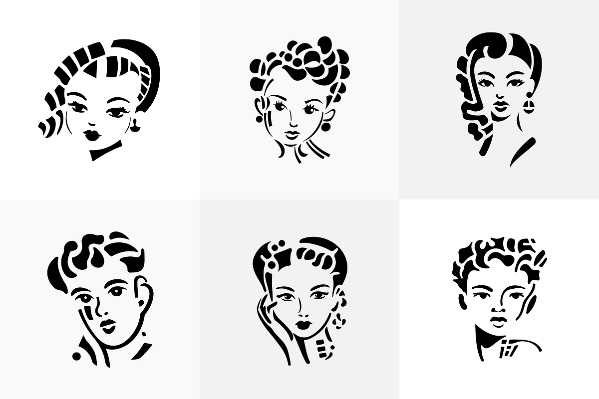 Girl Abstract Portrait Illustrations, a Person Illustration by Danil Polshin