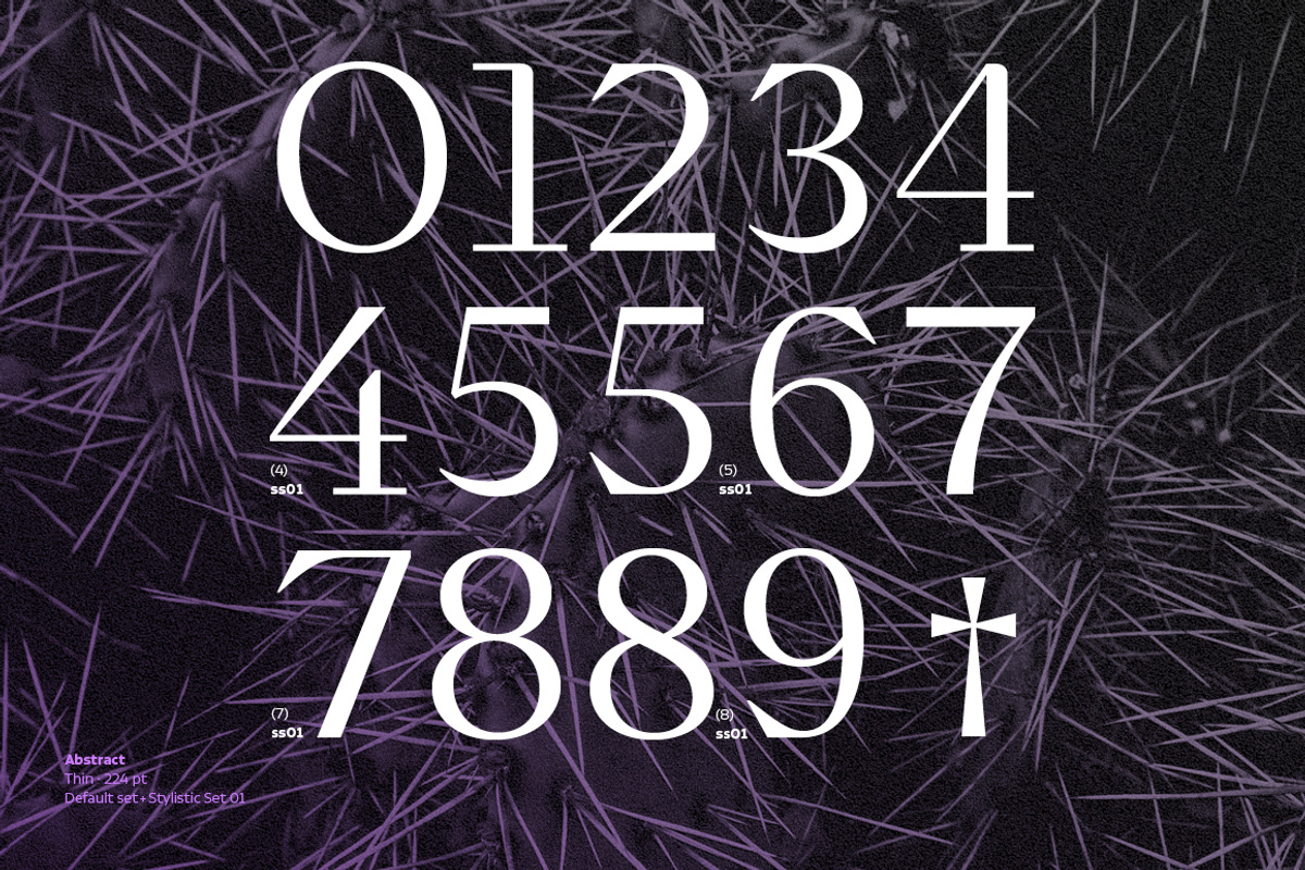 Abstract - Family 50% off, a Serif Font by Los Andes Type (Photo 6 of 15)