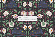Medieval Floral Seamless Pattern, a Pattern Graphic by likorbut (Thumbnail 3 of 13)