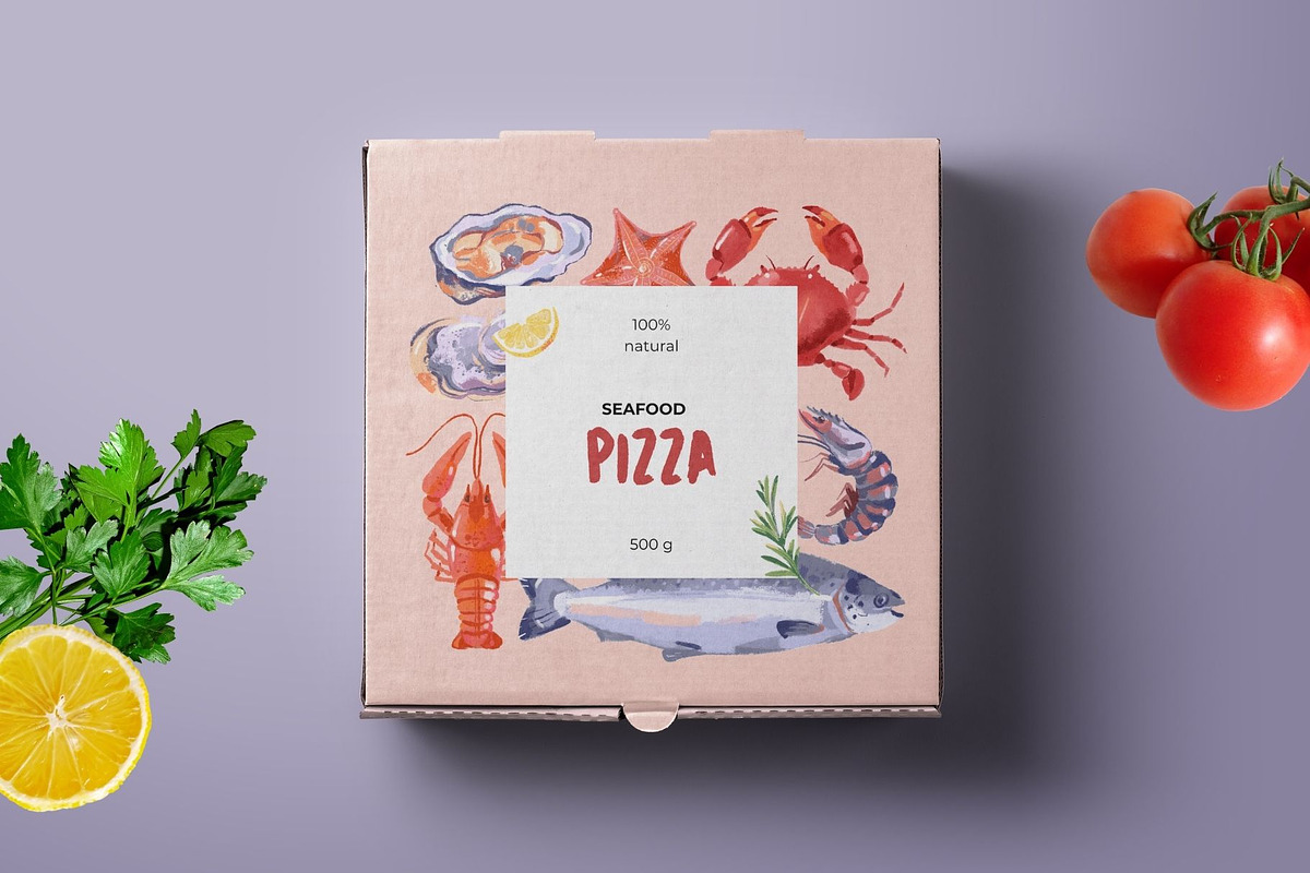Sea Battle Gouache Illustrations, a Food Illustration by Elena Pimonova (Photo 8 of 10)