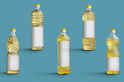 Mockup Plastic Sunflower Oil Bottles, a Packaging Mockup by Grow Design Craft Studio (Thumbnail 9 of 11)