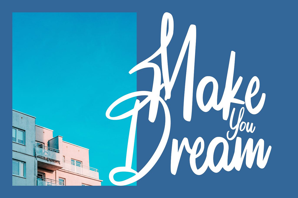Alodega Modern Script, a Script Font by Fannan Studio (Photo 3 of 6)