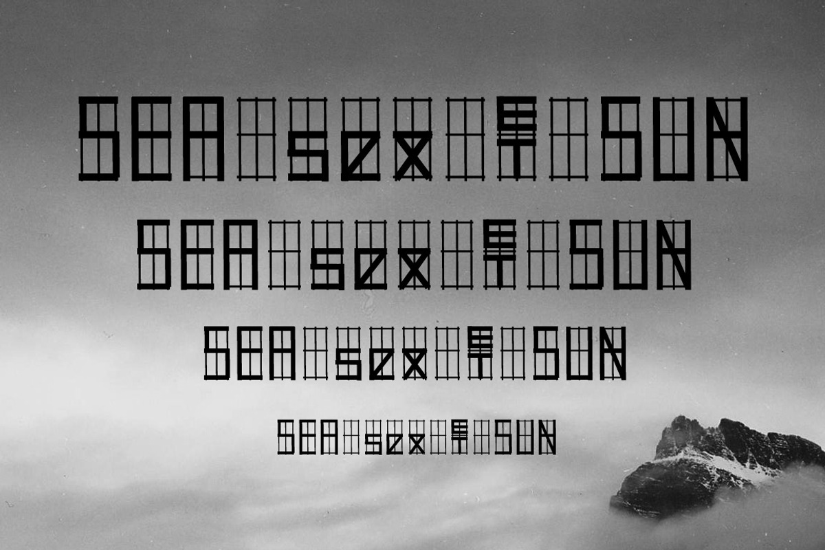 Hollywood 69 - font preview 4