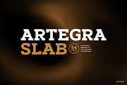 Artegra Slab, a Slab Serif Font by Artegra (Thumbnail 1 of 15)