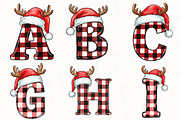Watercolor Christmas Alphabet Clipar, an Illustration by OK Design (Thumbnail 3 of 5)