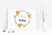Watercolor gladioli set, an Illustration by Floralis (Thumbnail 3 of 4)