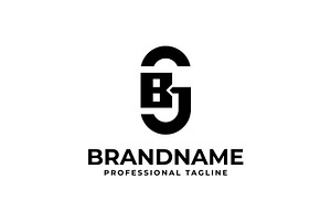 Letters GB Or SB Monogram Logo