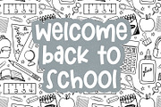 School Doodles Font | Hand Drawn, a Symbol Font by Dansie Design (Thumbnail 4 of 4)