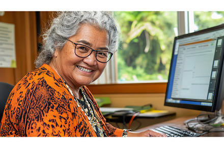 50 year old Maori real estate agent, a Business Photo by Lermont51