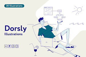 Dorsly Developers Illustrations