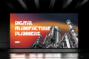 Aroin - Modern Manufacturing Font, a Sans Serif Font by Pandeka Studio (Thumbnail 4 of 9)