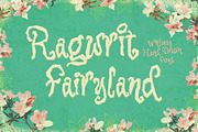 Ragwrit Fairyland Whimsical Font, a Handwritten Font by Littlehand (Thumbnail 1 of 9)