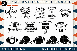 Football SVG Bundle | MB11