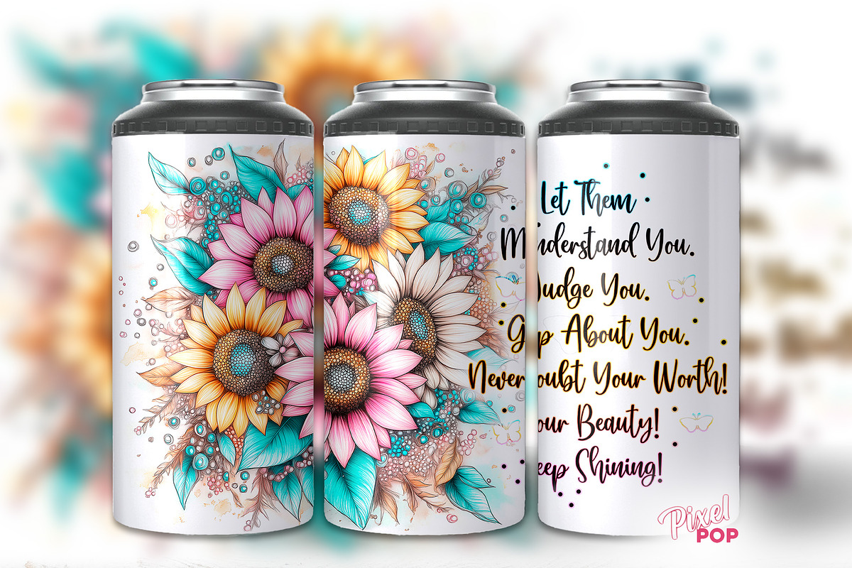 Let them 4 in 1 Can Cooler, a Graphic by TumblerArtDS (Photo 3 of 3)