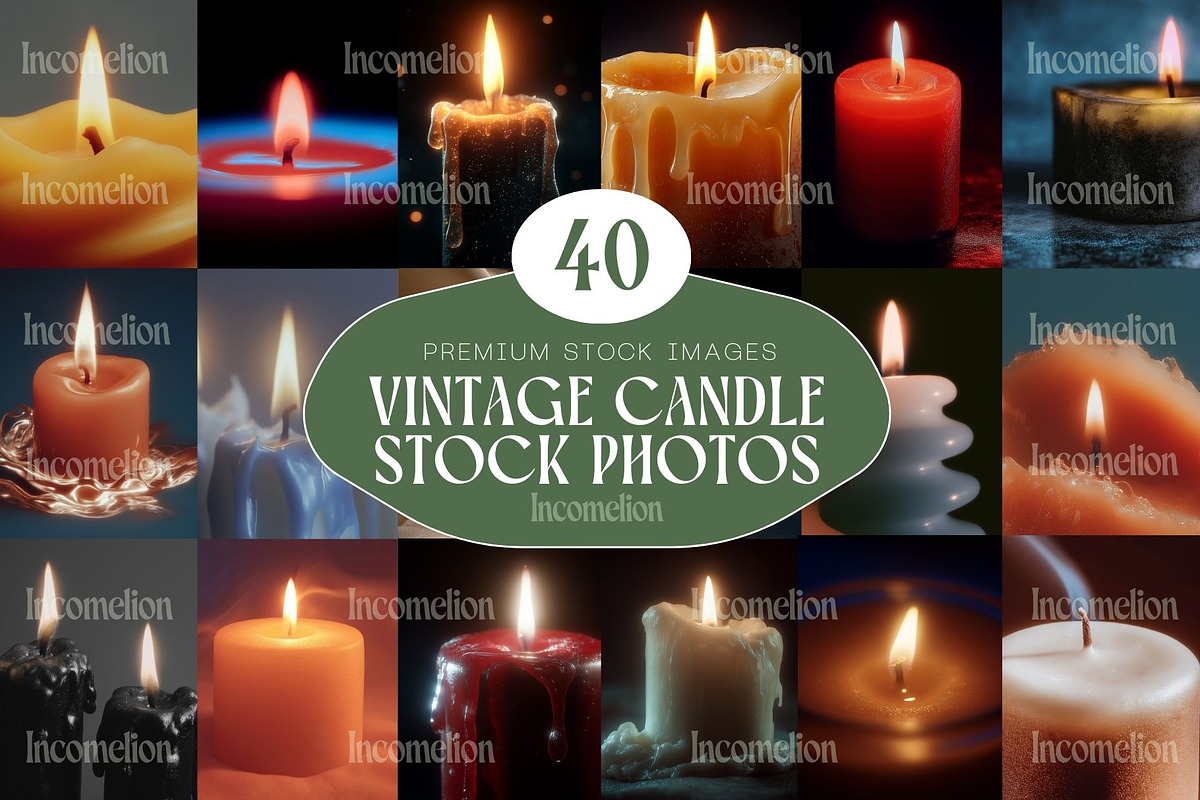 40 Vintage Candle Stock Photos, an Arts & Entertainment Photo by Incomelion (Photo 1 of 13)