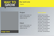 B2B Yellow Pitch, a Templates & Theme by Iconography - Pitch Deck (Thumbnail 6 of 7)