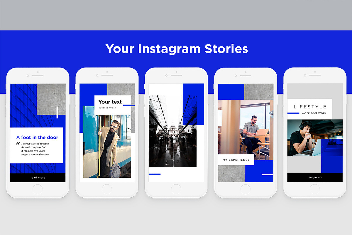 Business - template for instagram, a Social Media Template by Digital Breath templates (Photo 2 of 4)