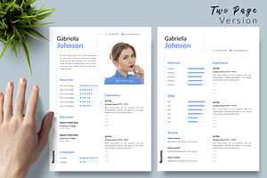 Creative Resume / CV - Gabriella