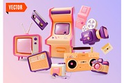 3d Analog Device Concept Banner, an Object Graphic by 35lab (Thumbnail 4 of 9)