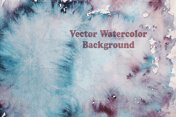 Vector watercolor background preview 2