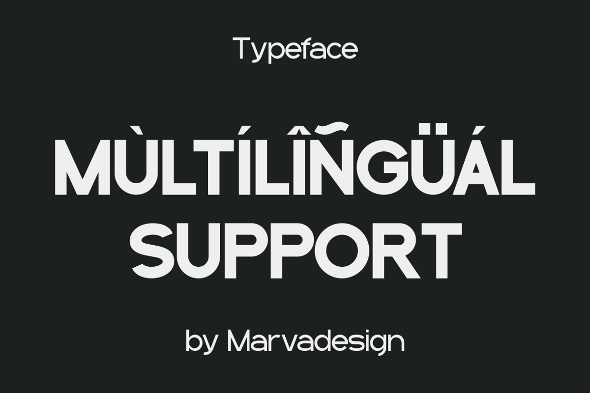 Boddrex - A Modern Sans Serif Font, a Sans Serif Font by Marvadesign (Photo 5 of 6)