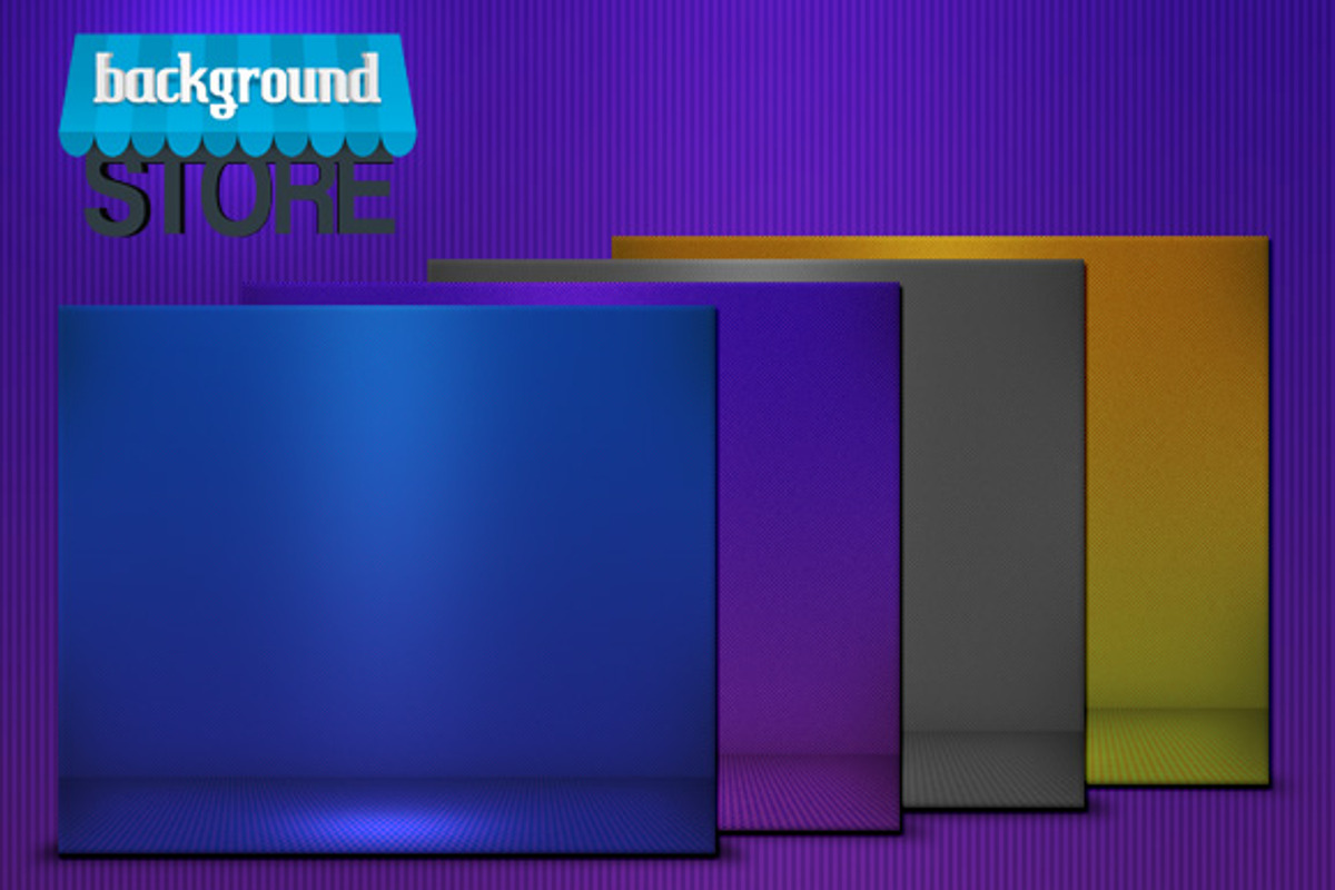 Simple Spotlight Room Bckground