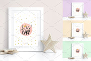 Kids Room Wall/Frame Star MockUp, a Product Mockup by Milan Mockup (Thumbnail 1 of 8)