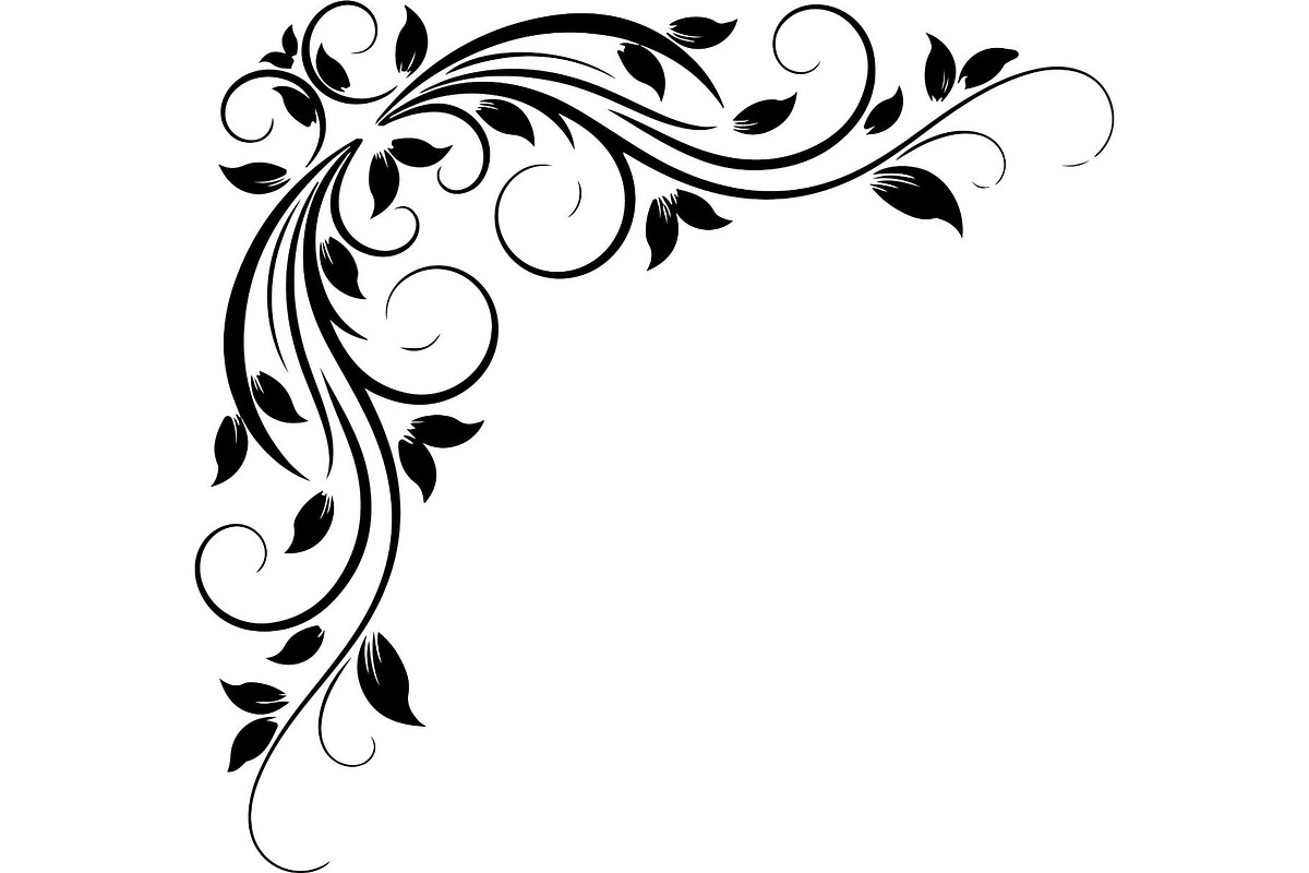 Vintage Floral Corner, an Object Graphic by Designer_Momina (Photo 12 of 15)