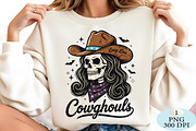 Long Live Cowghouls Skeleton Cowgirl, a Seasonal Illustration by Daily.Designs (Thumbnail 2 of 5)
