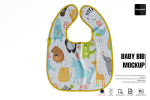 Baby Bib Mockup Part 4