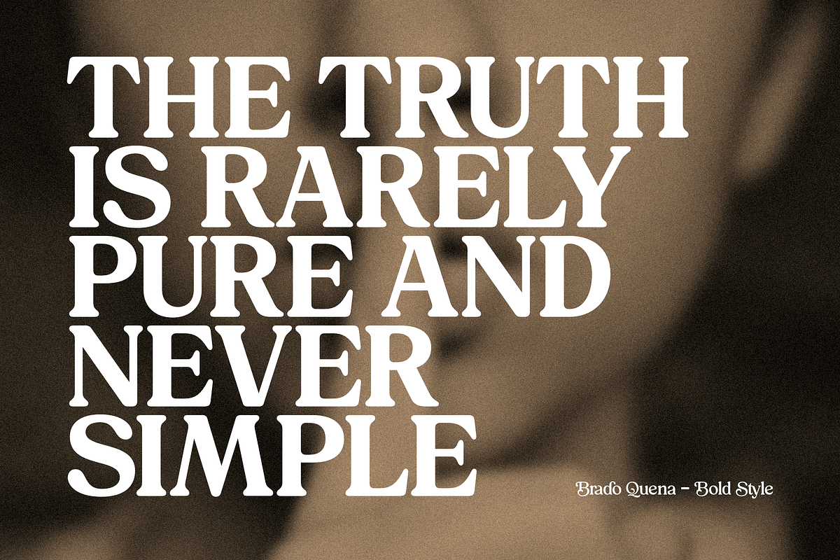 Brado Quena, a Serif Font by Sign Studio (Photo 8 of 15)