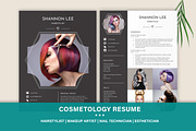 Hairstylist Resume Template, a Resume Template by Stanin Studio (Thumbnail 1 of 10)